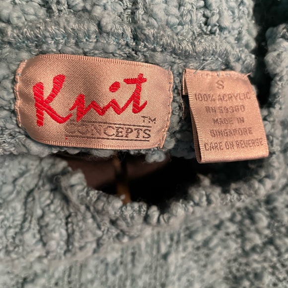 Misses Vintage Knit Concepts Sleeveless Sweater - Picture 5 of 6